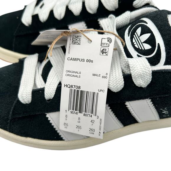 Adidas Men\'s Black‎ Campus 00s Athletic Sneakers Shoes Size 8.5 main image 4